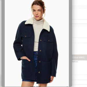 Wilfred Free Pacific Shirt Jacket. Size 2XS